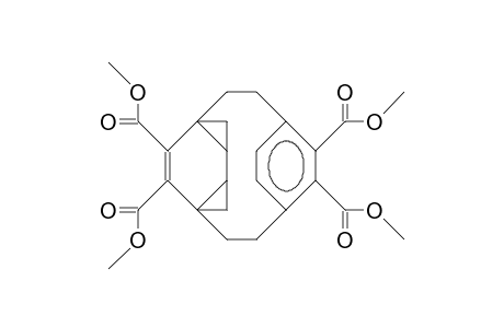 11,16:14,15-Bismethano-(2.2)paracyclophane-4,5,12,13-tetracarboxylic acid, tetramethyl ester