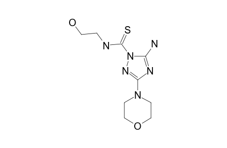 1-(5-AMINO-3-MORPHOLINO-1H-1,2,4-TRIAZOL-1-YL)-N-(2-HYDROXYETHYL)-THIOAMIDE