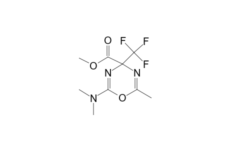 2-Dimethylamino-6-methyl-4-trifluoromethyl-4H-[1,3,5]oxadiazine-4-carboxylic acid methyl ester
