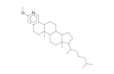 Pyrido[4,3-c]cholestene, 2'-methoxy-