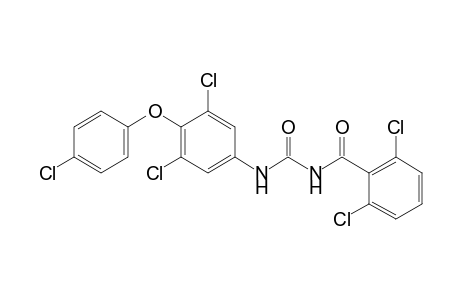 Benzamide, 2,6-dichloro-N-[[[3,5-dichloro-4-(4-chlorophenoxy)phenyl]amino]carbonyl]-