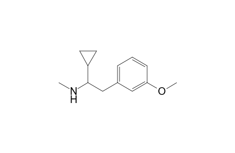 1-cyclopropyl-2-(3-methoxyphenyl)-N-methyl-ethanamine