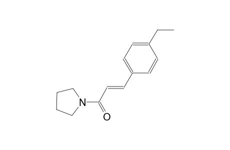 1-[(2E)-3-(4-ethylphenyl)-2-propenoyl]pyrrolidine