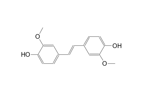 2-Methoxy-4-[(E)-2-(3-methoxy-4-oxidanyl-phenyl)ethenyl]phenol