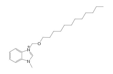 1-Dodecyloxymethyl-3-methyl-3H-benzoimidazol-1-ium