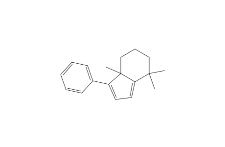 4H-Indene, 5,6,7,7a-tetrahydro-4,4,7a-trimethyl-1-phenyl-