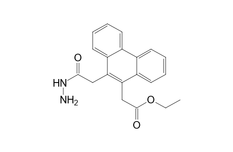 9,10-Phenanthrenediacetic acid, monoethyl ester, hydrazide