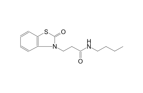 N-butyl-3-(2-oxo-1,3-benzothiazol-3(2H)-yl)propanamide