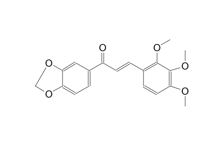 2-propen-1-one, 1-(1,3-benzodioxol-5-yl)-3-(2,3,4-trimethoxyphenyl)-, (2E)-