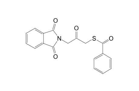 1-Phthalimido-3-benzoylmercaptopropan-2-one