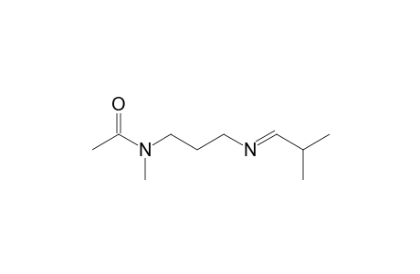 N-Methyl-N-[[3-(2'-methylpropylidene)amino]propyl}acetamide
