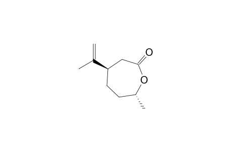 (4R,7R)-7-Methyl-4-isopropenyl-2-oxo-oxepanone