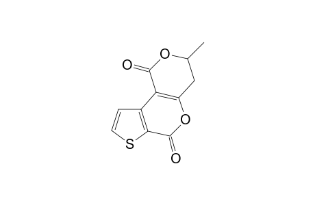 3-Methyl-3,4-dihydro-1H,6H-pyrano[4,3-b]thieno[3,2-d]pyran-1,6-dione