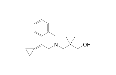 3-[2-cyclopropylideneethyl-(phenylmethyl)amino]-2,2-dimethyl-1-propanol