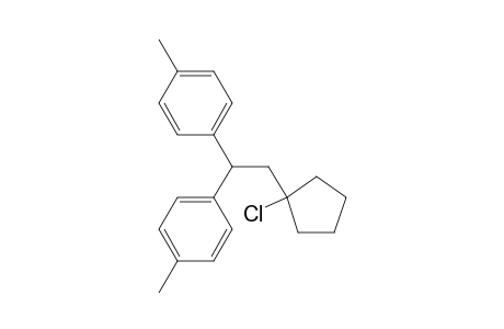 1-[2,2-bis(4-methylphenyl)-ethyl]-1-chlorcyclopentan