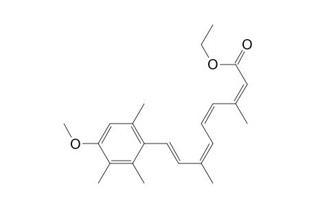 2,4,6,8-Nonatetraenoic acid, 9-(4-methoxy-2,3,6-trimethylphenyl)-3,7-dimethyl-, ethyl ester, (Z,Z,Z,E)-