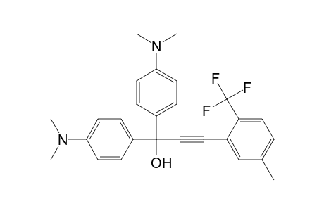 1,1-bis[ 4'-(Dimethylamino)phenyl]-3-[5'-methyl-2'-(trifluoromethyl)phenyl]-2-propyn-1-ol