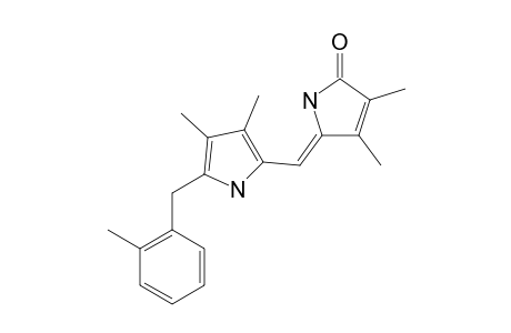 9-(2-METHYLBENZYL)-2,3,7,8-TETRAMETHYLDIPYRRINONE