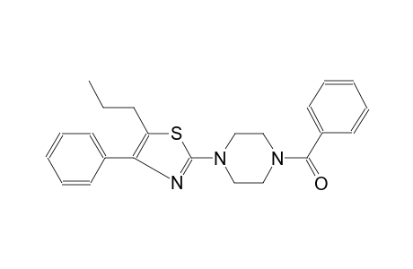 piperazine, 1-benzoyl-4-(4-phenyl-5-propyl-2-thiazolyl)-