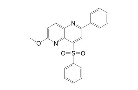 6-Methoxy-2-phenyl-4-(phenyl)sulfonylpyrido[3,2-b]pyridine