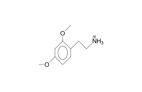 2,4-Dimethoxy-phenethylamine cation