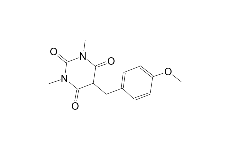 2,4,6(1H,3H,5H)-pyrimidinetrione, 5-[(4-methoxyphenyl)methyl]-1,3-dimethyl-