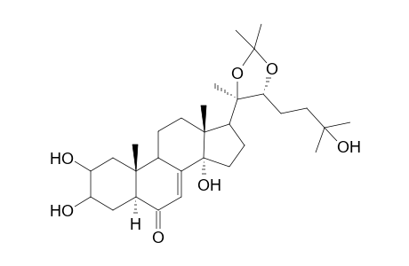 Ecdysterone - 20,22-Monoacetonide
