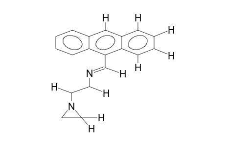 9-ANTHRENCARBALDEHYDE, N-BETA-AZIRIDINOETHYLIMINE