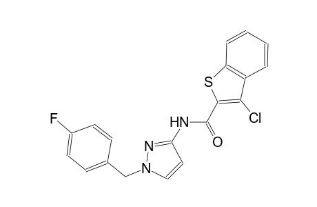 3-chloro-N-[1-(4-fluorobenzyl)-1H-pyrazol-3-yl]-1-benzothiophene-2-carboxamide