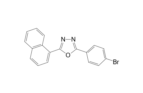 2-(4-Bromophenyl)-5-(1-naphthyl)-1,3,4-oxadiazole