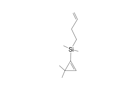but-3-enyl-(3,3-dimethyl-1-cyclopropenyl)-dimethylsilane