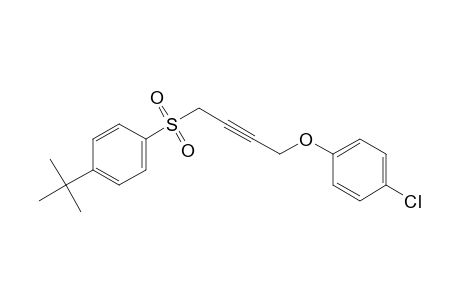 4-[(p-tert-butylphenyl)sulfonyl]-2-butynyl p-chlorophenyl ether