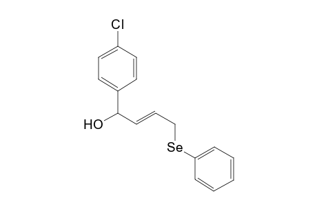 (E)-1-(4-chlorophenyl)-4-(phenylseleno)-2-buten-1-ol