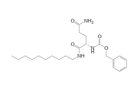 N(2)-Benzyloxycarbonyl-N(1)-decylglutaminamide