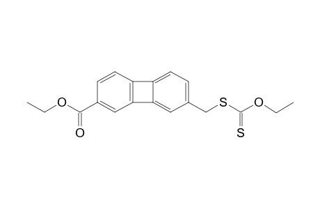 Ethyl 7-(ethoxycarbonylthiomethyl)-2-biphenylenecarboxylate