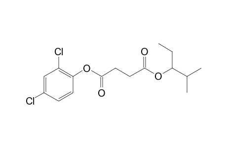 Succinic acid, 2-methylpent-3-yl 2,4-dichlorophenyl ester