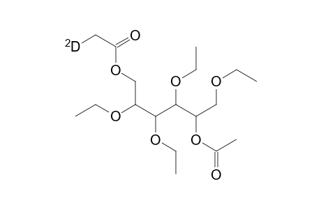 2,3,4,6-Tetra-0-ethylhexitol 1,5-diacetate(1-D)