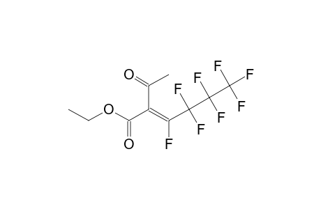 Ethyl (2Z)-2-acetyl-3,4,4,5,5,6,6,6-octafluoro-2-hexenoate