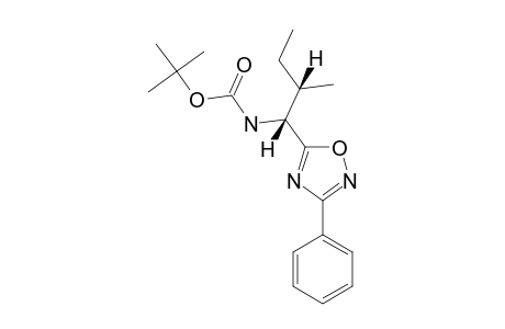 5-[(1'S,2'S)-1'-TERT.-BUTYLOXYCARBONYLAMINO-2'-METHYLBUTYL]-3-PHENYL-1,2,4-OXADIAZOLE