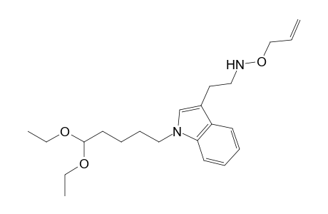 O-Allyl-N-[2-[1-(5,5-diethoxypentyl)-1H-indol-3-yl]ethyl]hydroxylamine