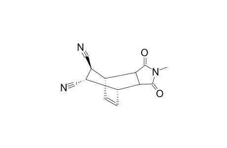 4-Methyl-3,5-dioxo-4-azatricyclo[5.5.2.0(2,6)]undec-10-ene-8,9-dicarbonitrile