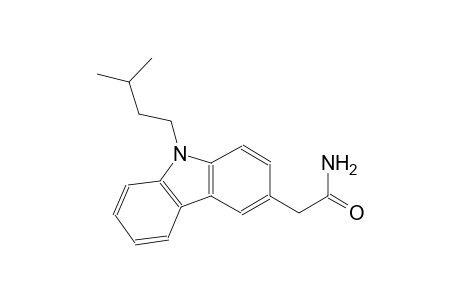 2-(9-isopentyl-9H-carbazol-3-yl)acetamide