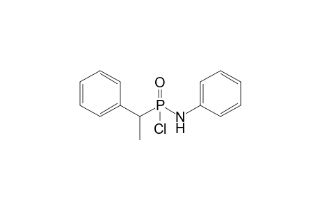N-[chloranyl(1-phenylethyl)phosphoryl]aniline