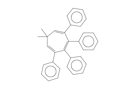 1,3,5-Cycloheptatriene, 7,7-dimethyl-2,3,4,5-tetraphenyl-