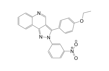 2H-pyrazolo[4,3-c]quinoline, 3-(4-ethoxyphenyl)-2-(3-nitrophenyl)-