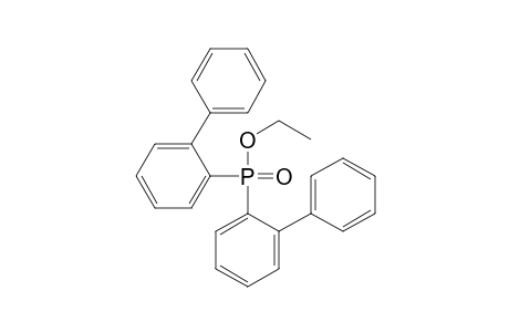 Phosphinic acid, bis([1,1'-biphenyl]-2-yl)-, ethyl ester