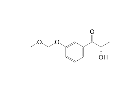 (2S)-1-[3-(methoxymethoxy)phenyl]-2-oxidanyl-propan-1-one