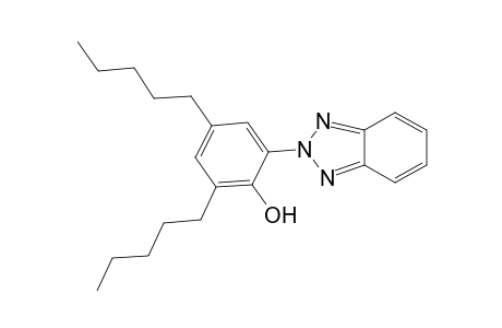 Phenol, 2-(2H-1,2,3-benzotriazol-2-yl)-4,6-dipentyl-