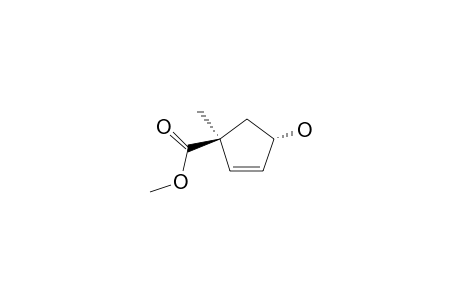 METHYL-(1S,4S)-4-HYDROXY-1-METHYL-2-CYCLOPENTENECARBOXYLATE