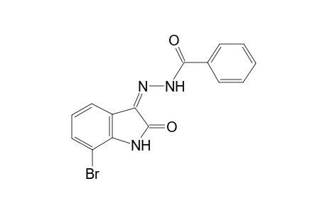 Benzoic acid (7-bromo-2-oxo-1,2-dihydro-indol-3-ylidene)-hydrazide